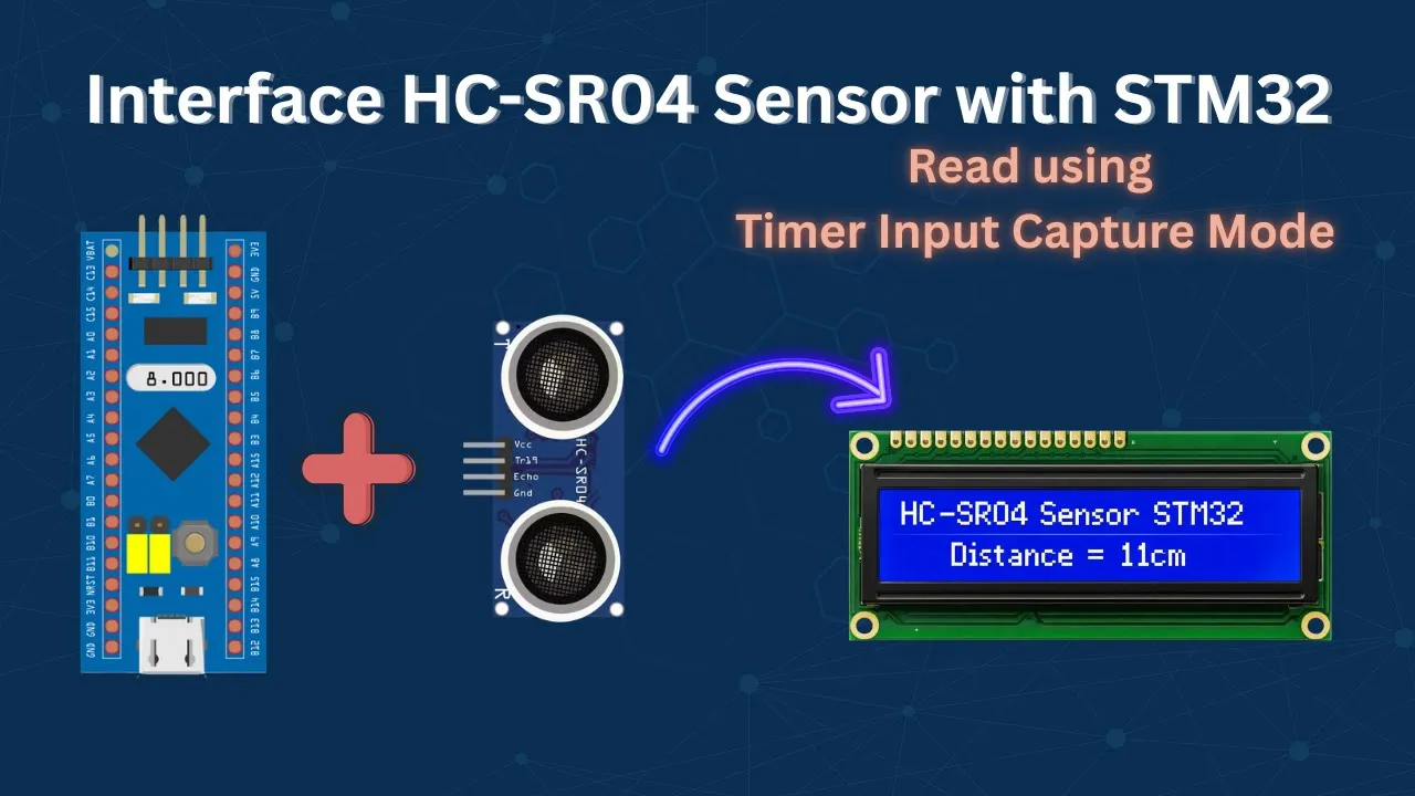Interface HC-SR04 Ultrasonic Sensor with STM32 | Input Capture Tutorial