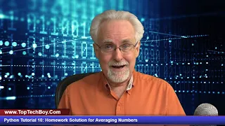 Python Tutorial 10 Homework Solution for Averaging Numbers