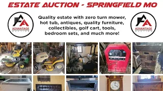 Estate Auction springfield mo