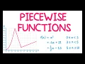 Piecewise Functions