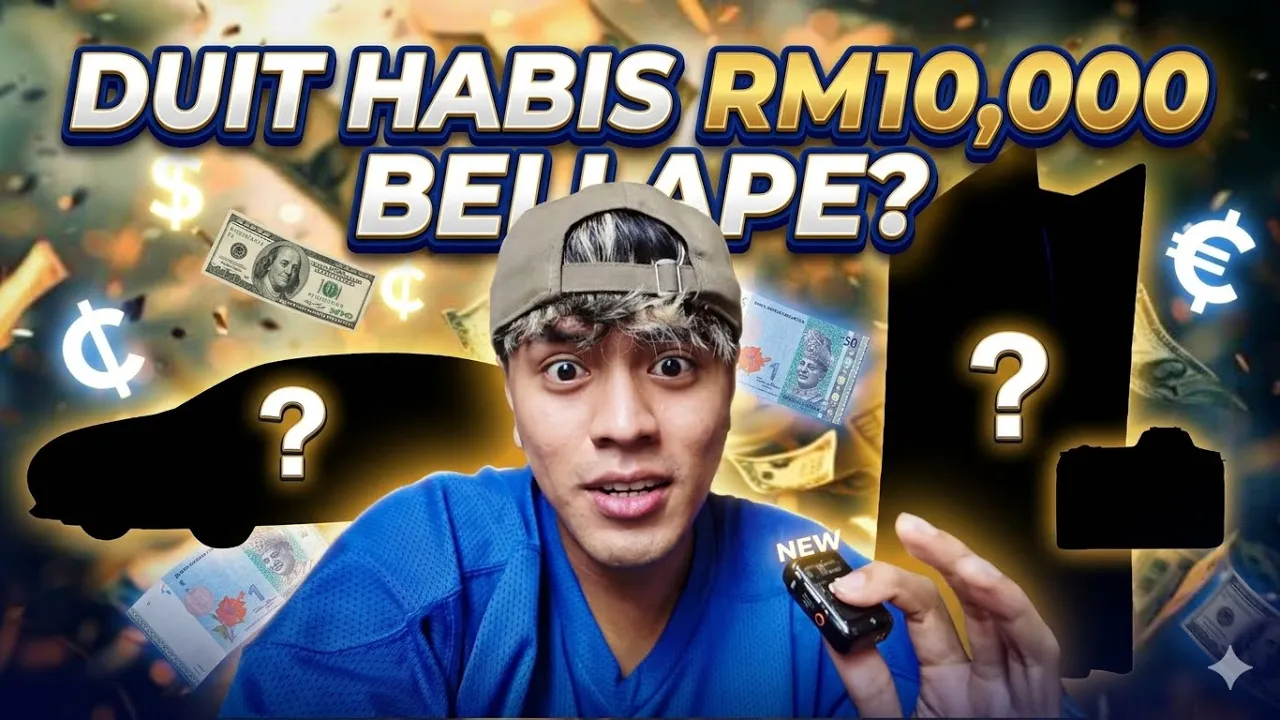 AKU BELI BARANG SAMPAI HABIS DUIT!!