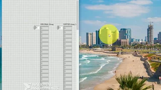 How to Sort the elements of 1-D array in ascending order in LabVIEW