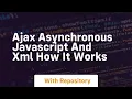 Ajax asynchronous javascript and xml how it works