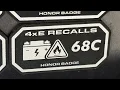 68C Recall 30 Failure Rate