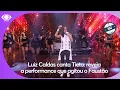 Lagu Luiz Caldas canta Tieta: veja a performance que agitou o Faustão | BAÚ BAND ENTRETÊ