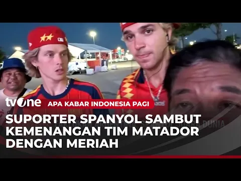 Pecah! Suporter Spanyol Rayakan Kemenangan Bersejarah Tim Matador