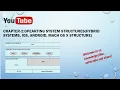 Lec-2 6 Operating system structures Hybrid systems Android iOS Apple Mach OS Operating systems