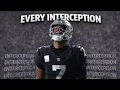 Every Geno Smith Interception from the 2025 NFL Season