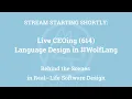 Live CEOing Ep 614 Language Design in Wolfram Language Frame Information Matrix Typesetting