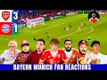 Lagu BAYERN MUNICH FANS GUTTED | ARSENAL 3-1 BAYERN MUNICH REACTION | CHAMPIONS LEAGUE