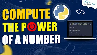 Compute the Power of a Number with python Codes English