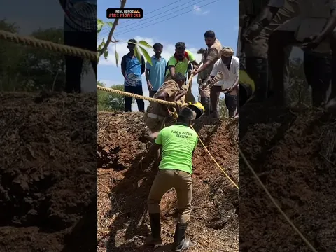 பாதி வழியில் கயிறு அறுந்து விழுந்து மயங்கிய விவசாயி