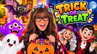 Halloween Trick or Treat Adventure! 🎃 Fun Halloween for Kids | Fun Time With Soso