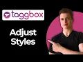 How To Adjust Card Styles Using Taggbox Full Guide