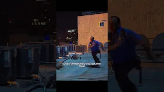 كان رجال الأمن عالقين بين مبنيين Foryou Movie Filmee Film Youtubeshorts Facts 