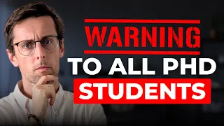Your PhD is at risk and you don’t even know it