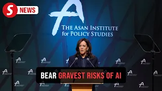 Kamala Harris speaks at Korea AI event, warns window closing for AI safeguards