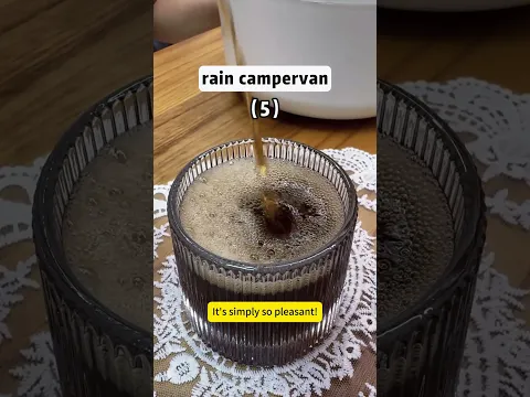 When the heavy rain arrives, the life in the camper van... #rv #rvlife