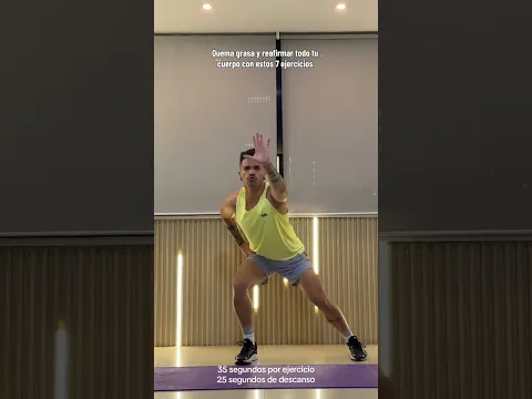 Quema grasa y reafirmar todo tu cuerpo con estos 7 ejercicios ❤️