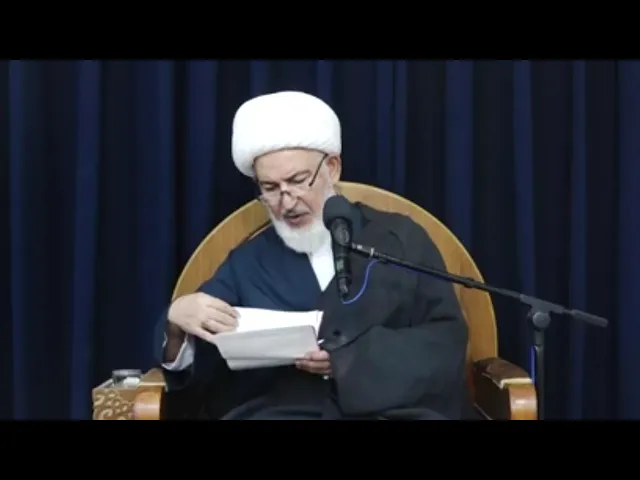 ⁣الأمراض النفسية وأكل الرمان والتفاح. سماحة الشيخ فاضل الصفار.