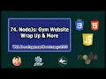 Backend Tutorial Finishing Off NodeJs Backend of our Gym Website Web Development Tutorials