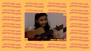 Download attempting to do a guitar tutorial of la la lost you by niki MP3