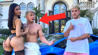 surprising best friend with emily willis strip tease
