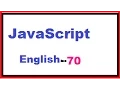 How to change bg color for page using javaScript--English 70-vlr training