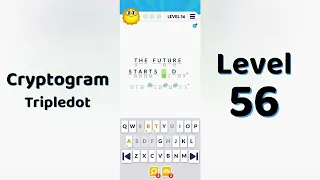 Cryptogram Tripledo Level 56 Solutions Logic Puzzle Game Mini Boss