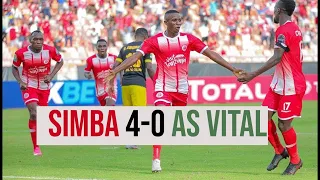 SIMBA SC VS AS VITA CLUB FT 4 1 FULL MATCH 90min 