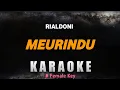 Download Lagu Meurindu - Rialdoni (KARAOKE PIANO) | Female Key