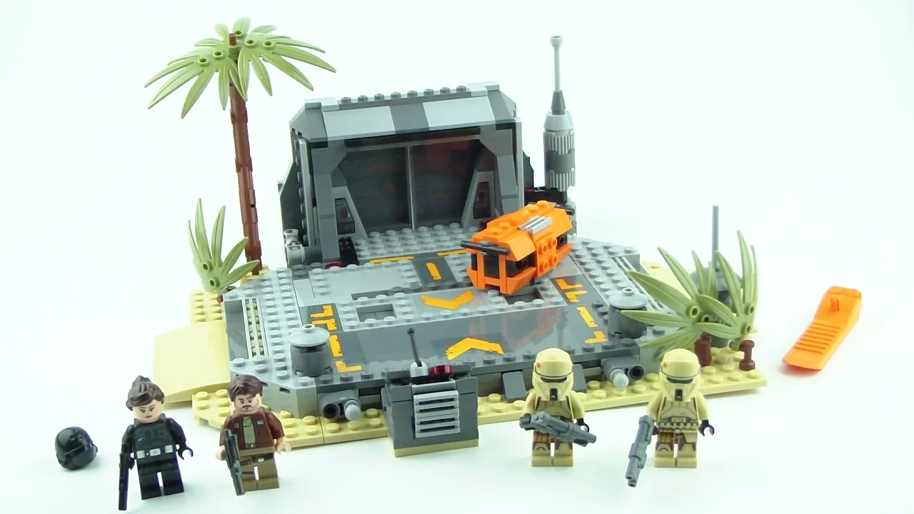Review Rogue One Battle on Scarif Star Wars Lego 75171. 