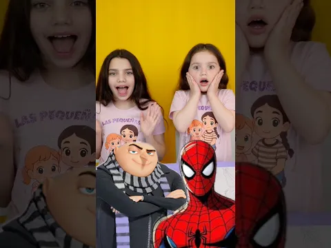 😍Coloreamos a ✨Gru x Spiderman!🕷️#drawing #art