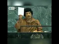 Download Lagu Muammar Gaddafi throwing paper in UN - Muammar Gaddafi Edits