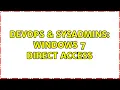 DevOps SysAdmins Windows 7 Direct Access 3 Solutions