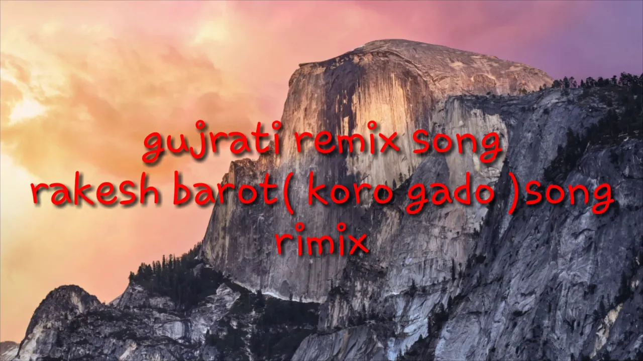 Koro gado rakesh barot full song dj remix