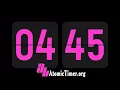 4 Minute 45 Seconds Timer - Countdown Atomic Timer
