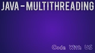 Java Multi-Threading Sinhala -