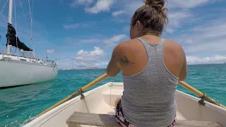 E4: Solo Sailing from St. John to St. Martin on my 27′ Sloop Through Lightning and Headwinds