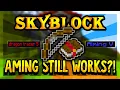 HOW TO USE AIMING AFTER IT WAS REMOVED Hypixel Skyblock