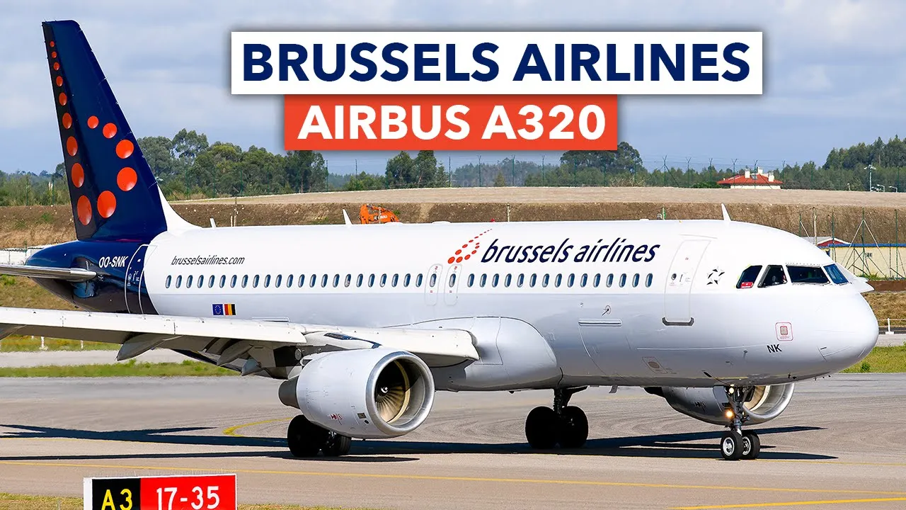 TRIP REPORT | BRUSSELS AIRLINES Airbus A320 (ECONOMY) | Malaga - Brussels