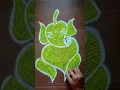 Download Lagu Ganesh chaturthi Rangoli designs#vinayaka chaturthi muggulu#Leaf Ganapathi#muggulu#festival kolam