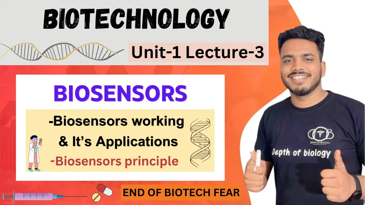 Biosensors | Biosensors working and applications | biosensor biotechnology | biosensors depth of bio