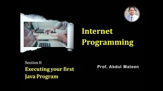 Steps for Executing a Java Program using Notepad Command Prompt