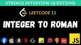 Integer to Roman - Leetcode 12