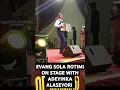 EVANG SOLA ROTIMI ON STAGE WITH ADEYINKA ALASEYORI, SINGING THAT POWERFUL OLD SONG{BAMI WO LAWOYE}