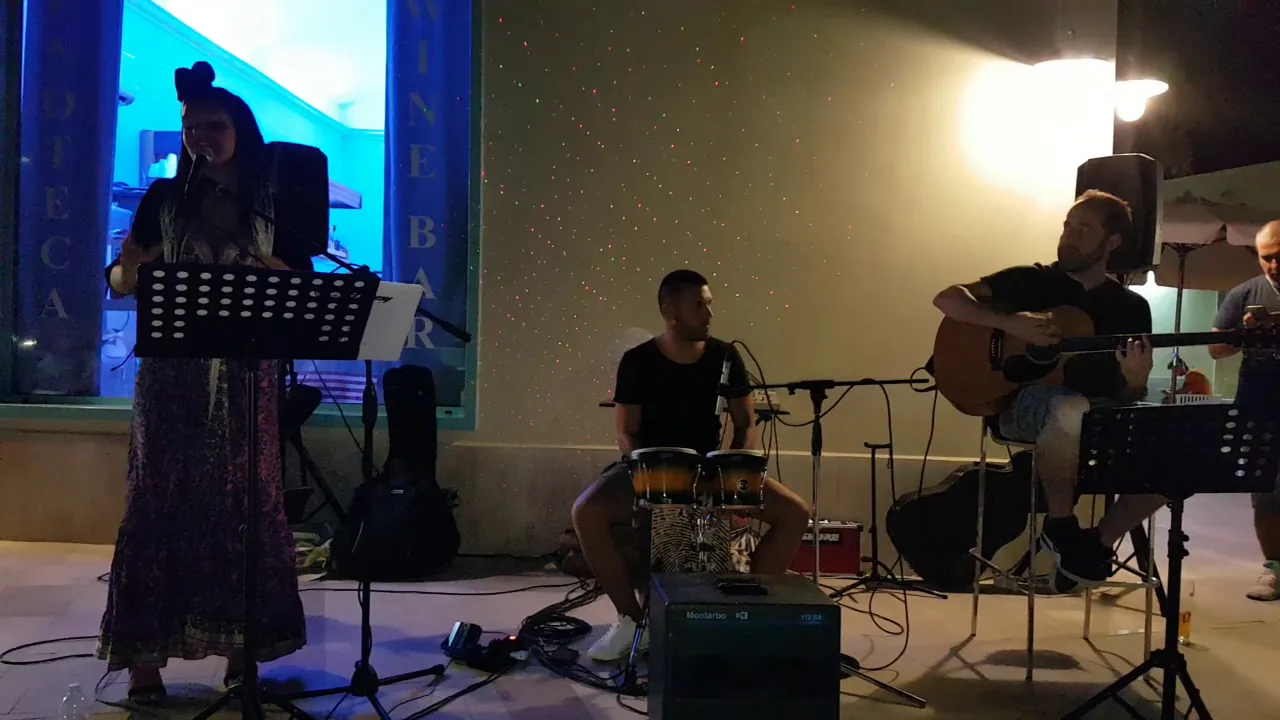 Grandma's hands cover Bluesy