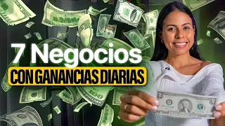 7 NEGOCIOS RENTABLES CON POCO DINERO 😱