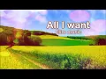 All I want (w/ lyrics) / Elim music