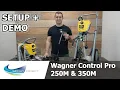 Wagner Control Pro 250M 350M Comparison Review and Demo How to Setup and Spray